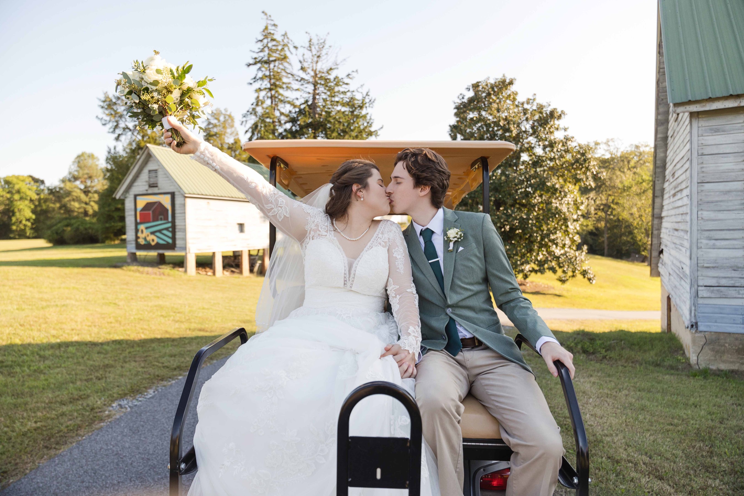 Relaxed wedding